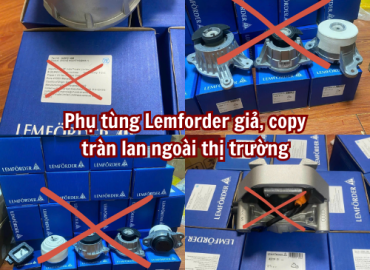 Phân biệt chân máy Lemforder Chính Hãng và Lemforder Copy