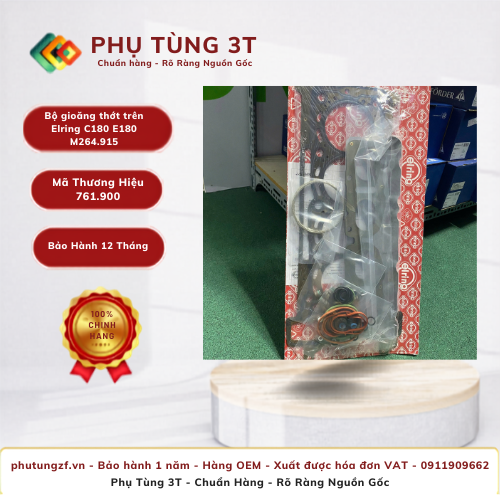 Bộ gioăng thớt trên Elring 761.900 C180 E180 M264.915