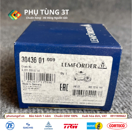 Bạc Càng I Thẳng W221 – Mã 30436 01