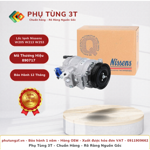 Lốc lạnh Nissens 890717 W205 W213 W253