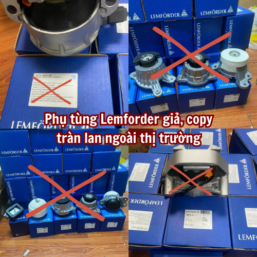 phân biệt chân máy Lemforder chính hãng và Lemforder Copy