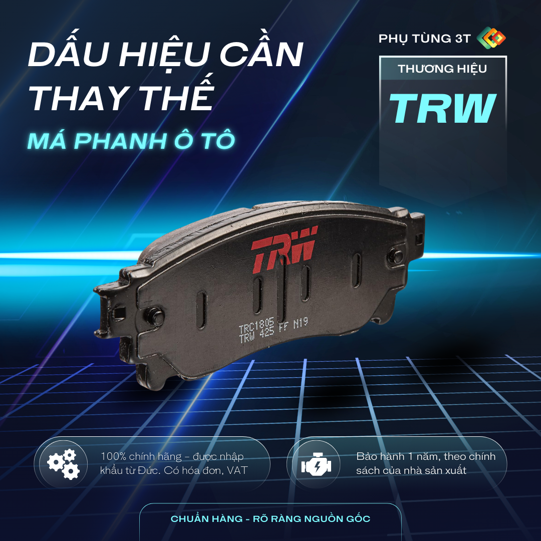 5 dấu hiệu cảnh báo cần thay má phanh ô tô