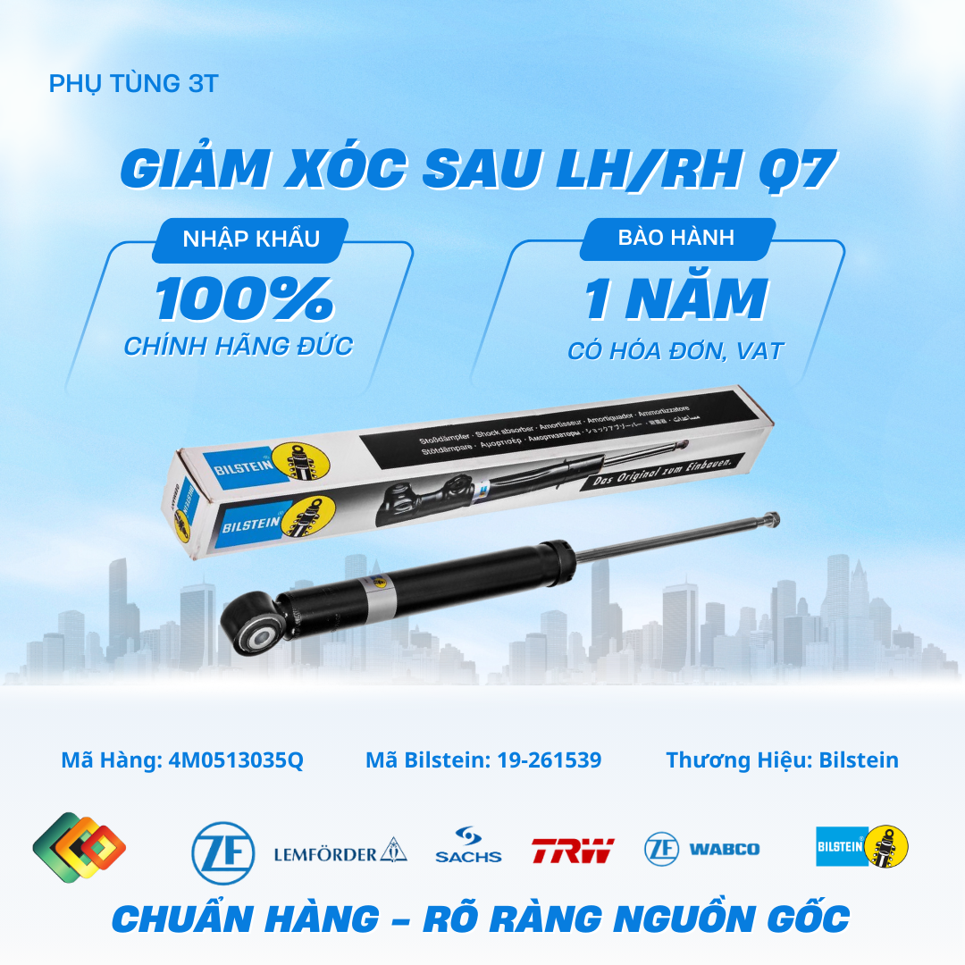 Giảm Xóc Bilstein - Sự Lựa Chọn Hoàn Hảo Cho Audi Q7