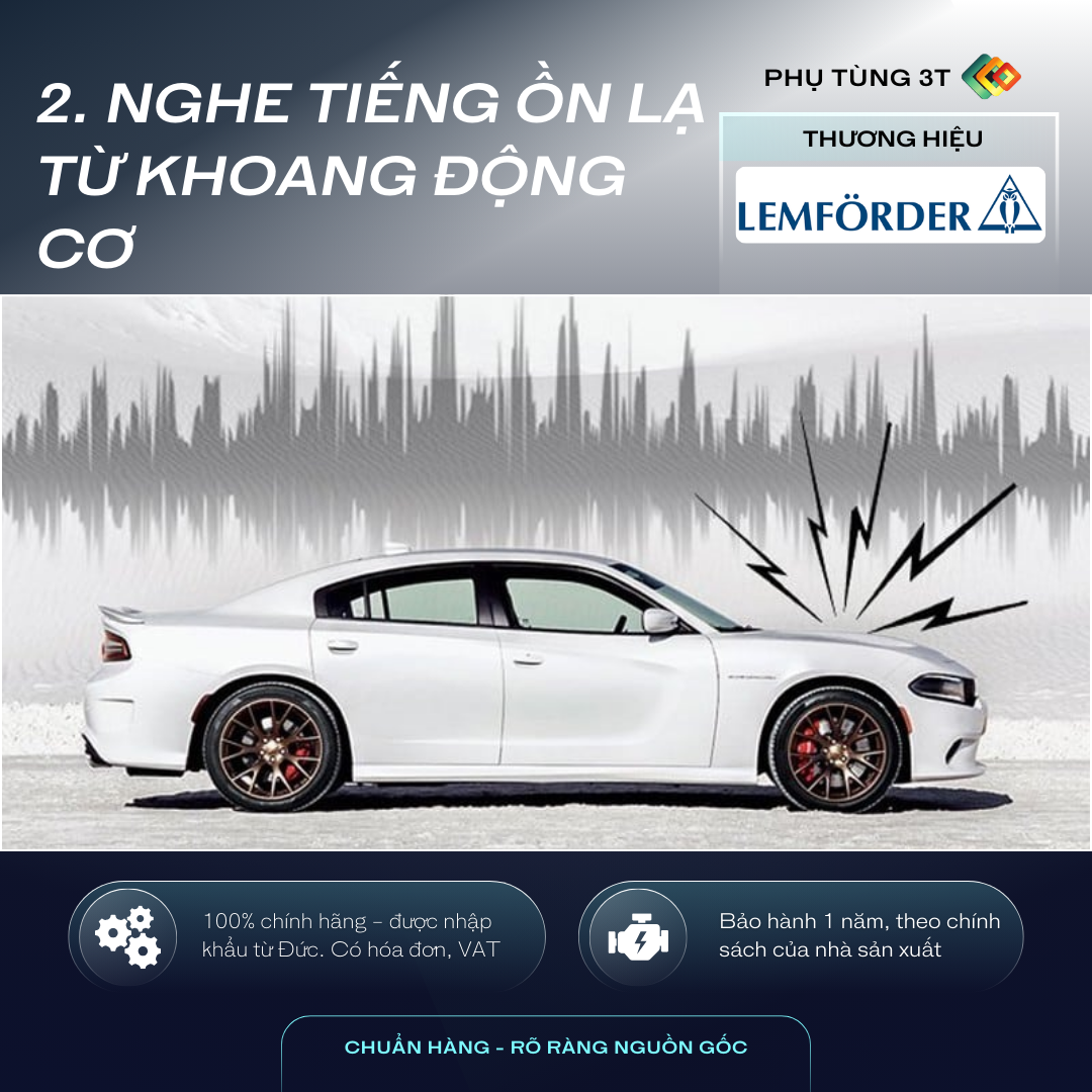 Dấu hiệu cần thay thế cao su chân máy