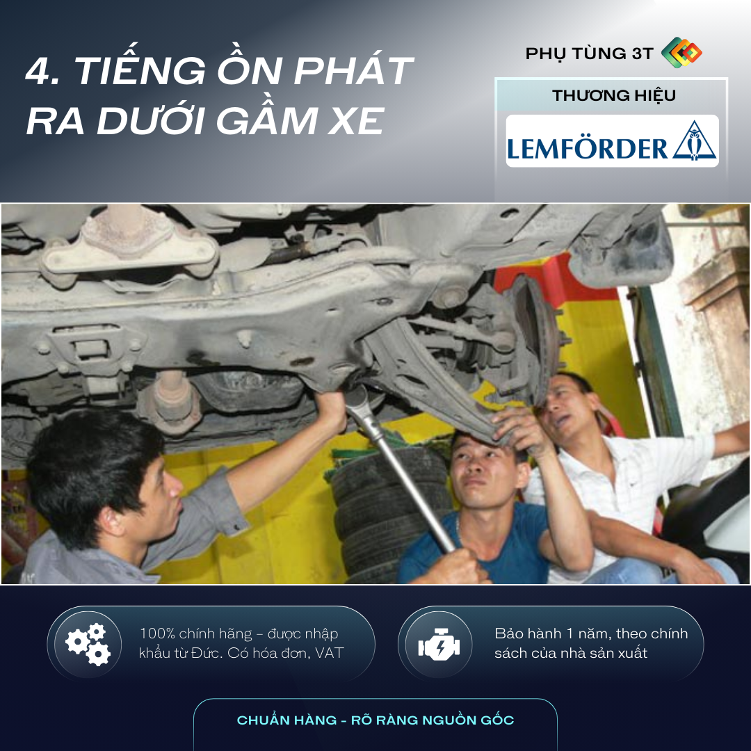 Dấu hiệu cần thay thế cao su chân máy