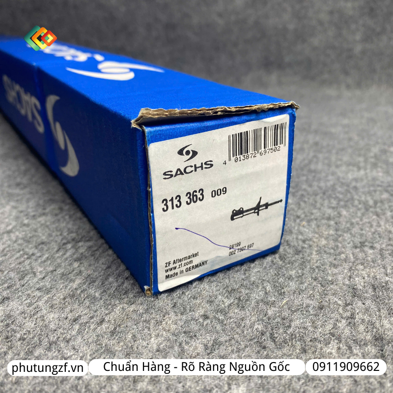 Giảm xóc trước LH/RH A4(8K) A5(8T) Sachs 313 363