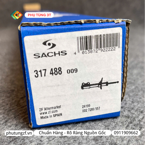 Giảm Xóc Sau LH/RH W117 W176 W246 – Mã Sachs 317 488
