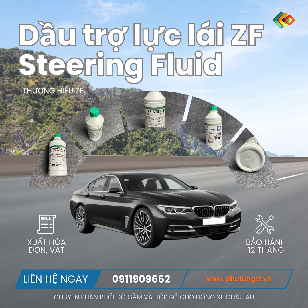 Dầu trợ lực lái ZF Steering Fluid