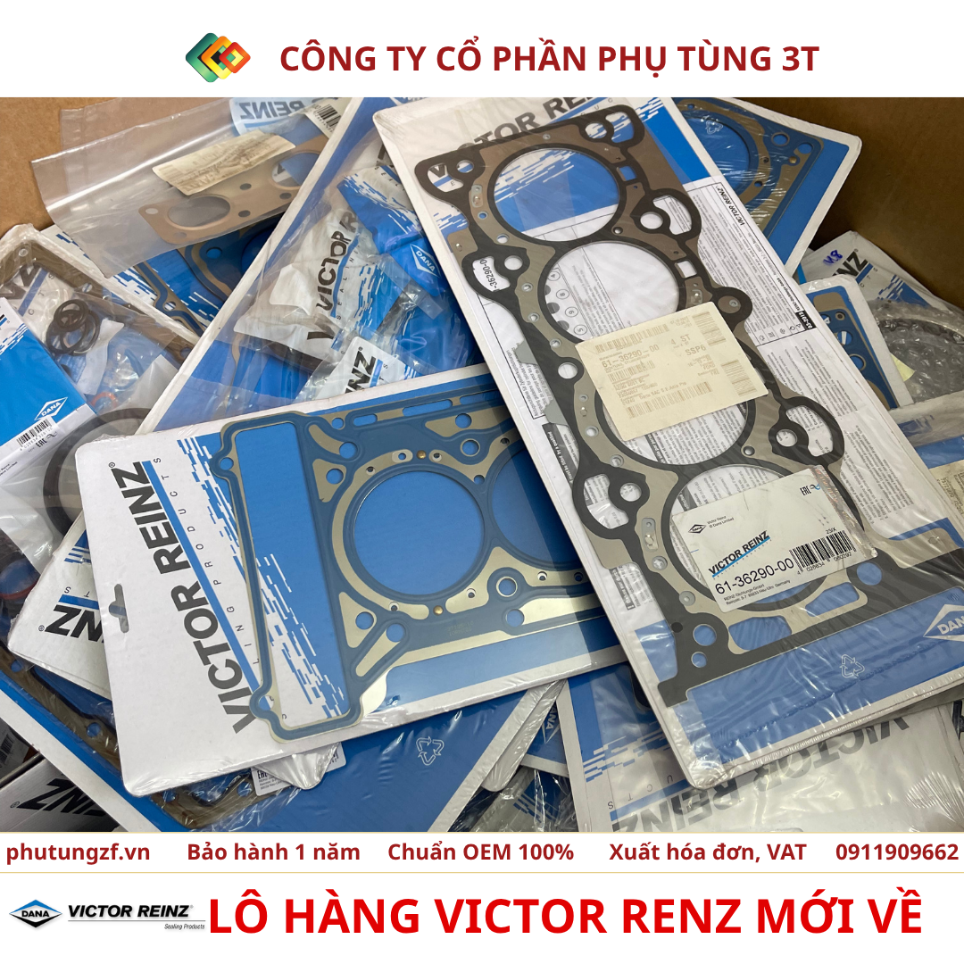Lợi ích cho gara khi sử dụng sản phẩm Victor Reinz từ Phụ tùng 3T