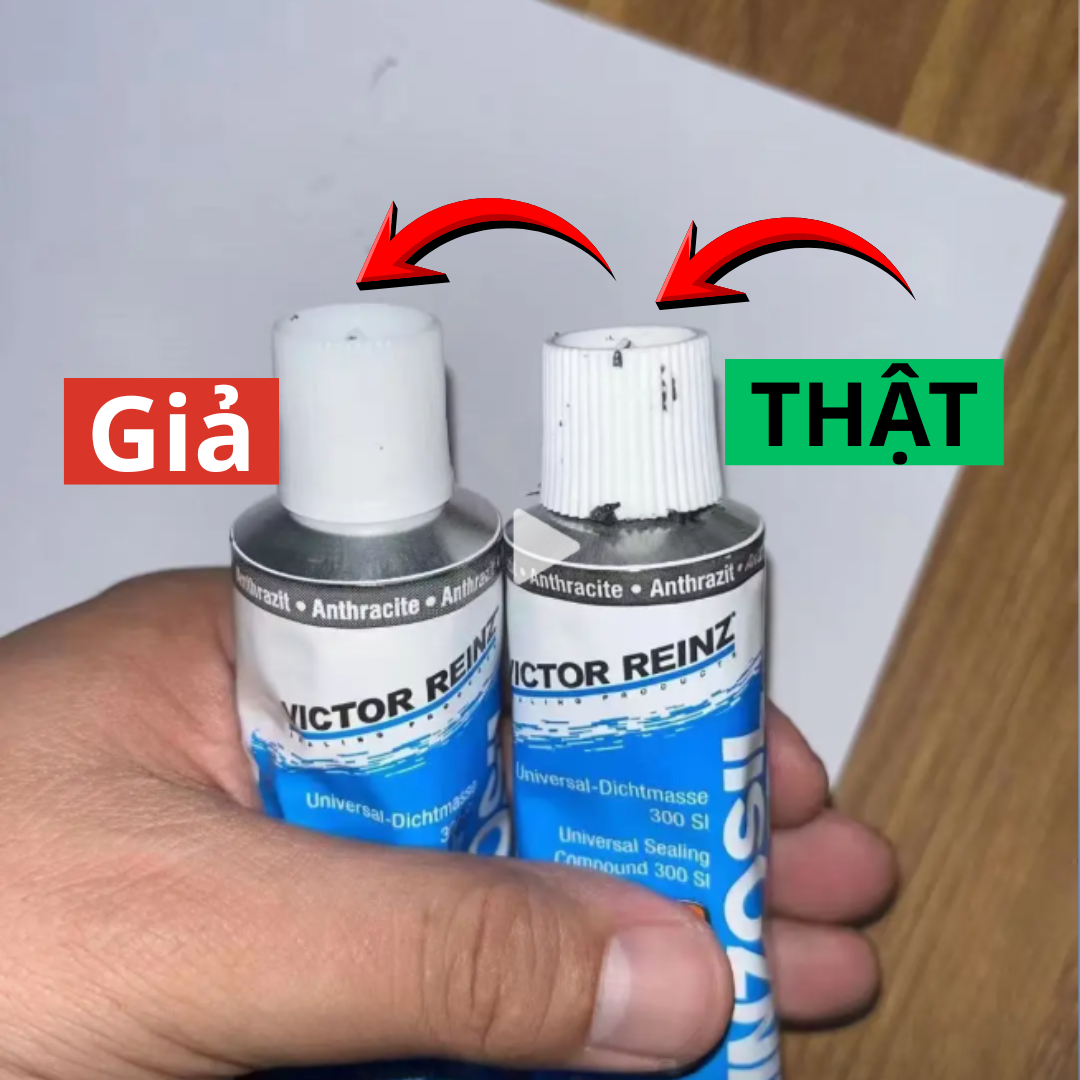 Cách phân biệt keo tạo gioăng máy Victor Reinz thật và giả