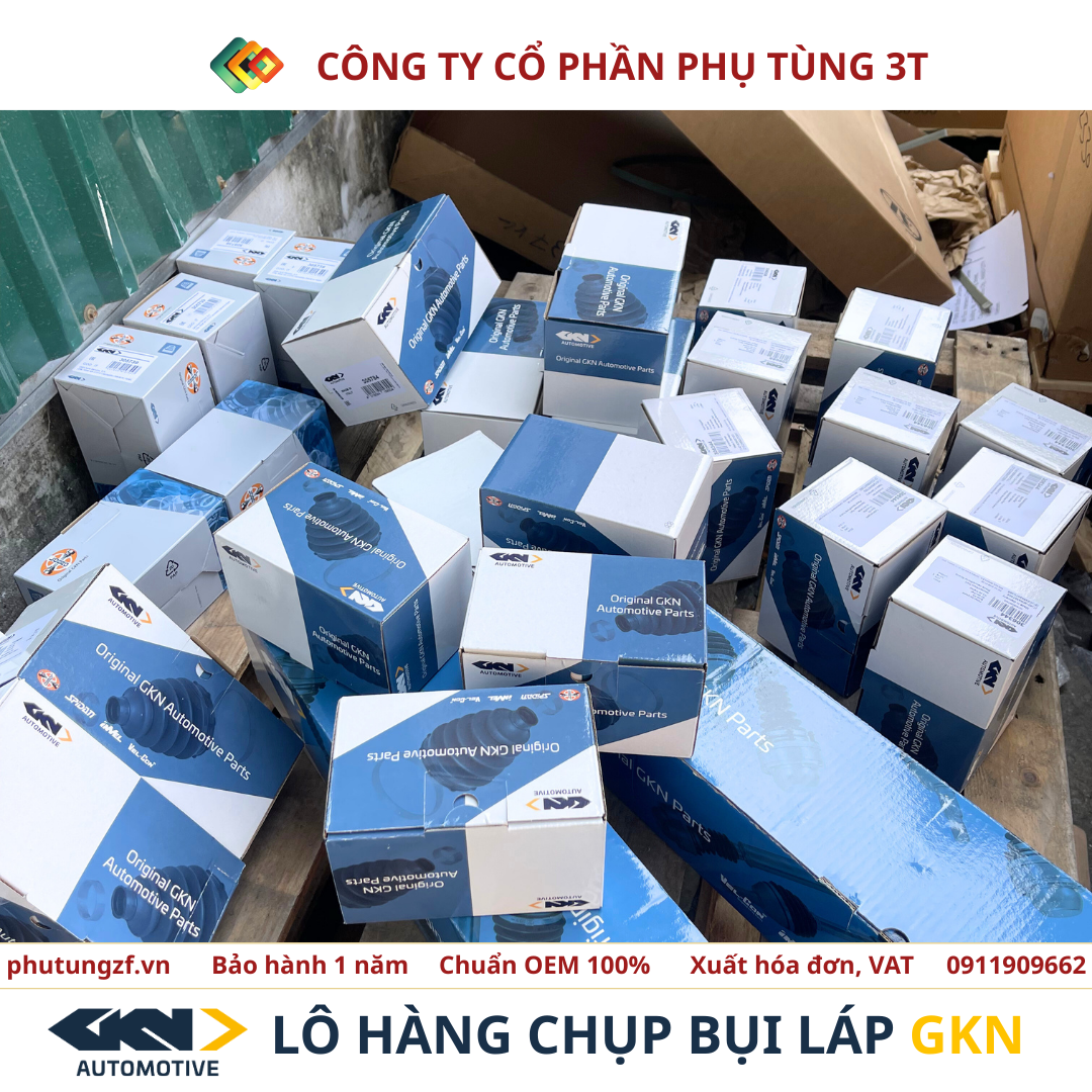 Chụp Bụi Láp GKN Chính Hãng