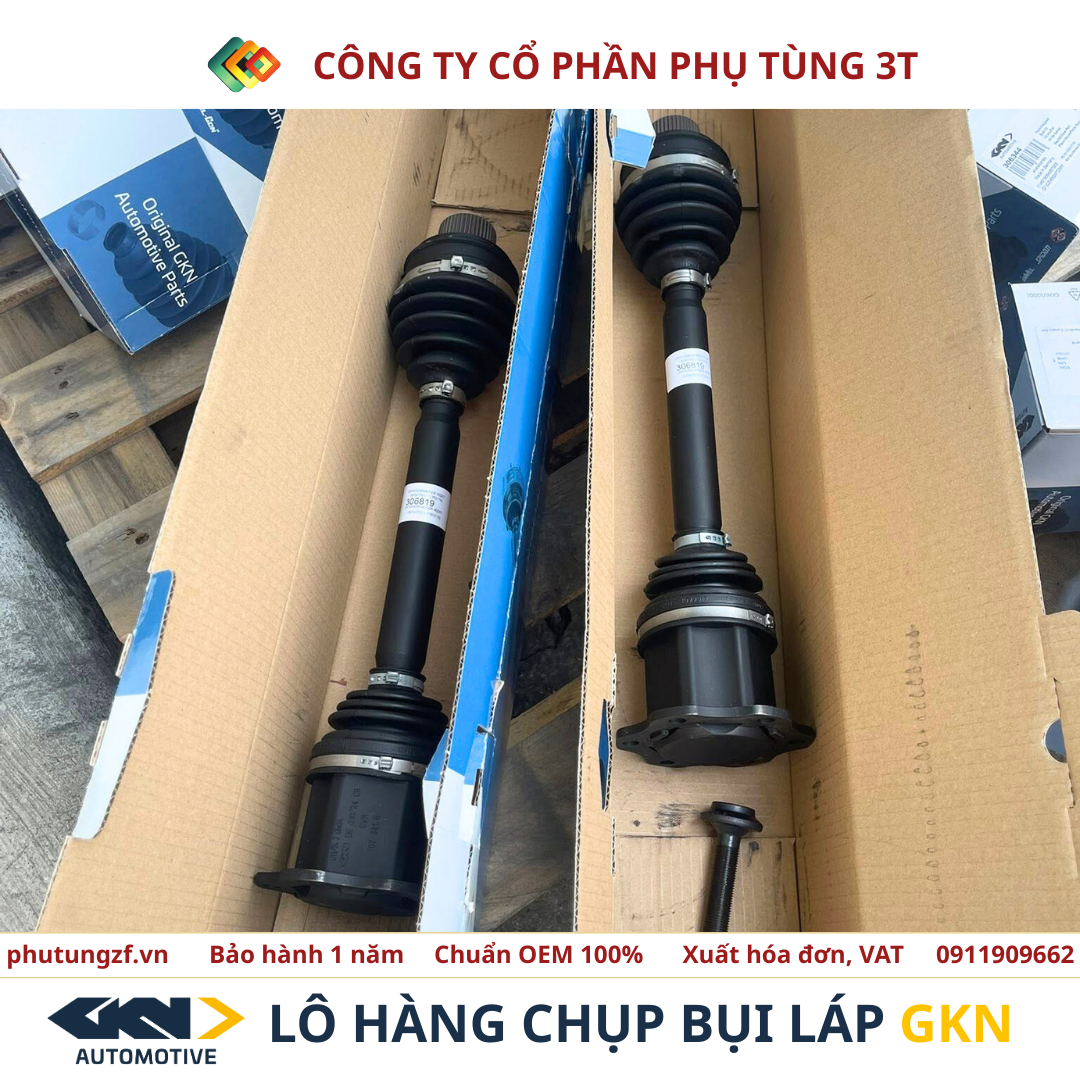 Chụp Bụi Láp GKN Chính Hãng