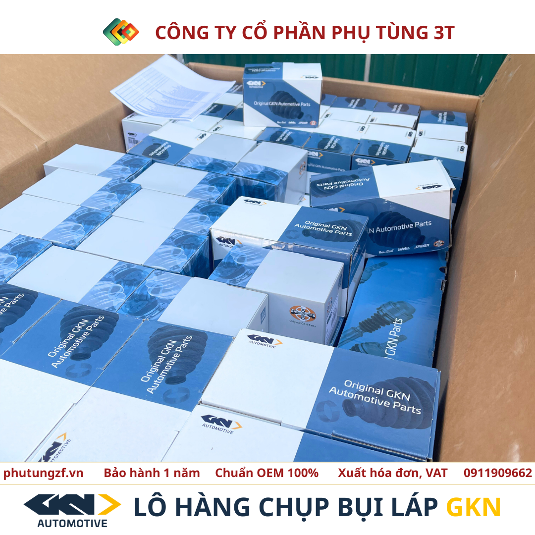 Chụp Bụi Láp GKN Chính Hãng