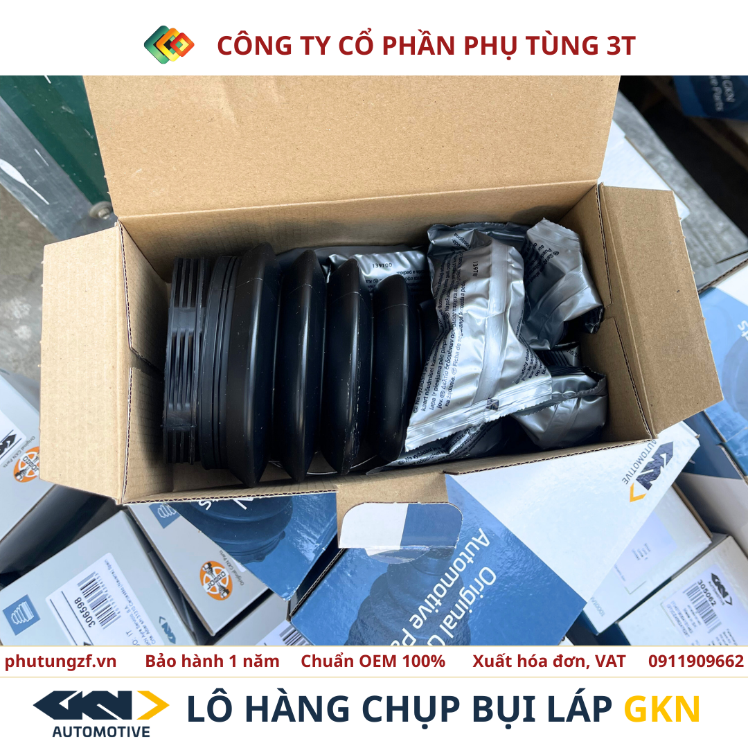 Chụp Bụi Láp GKN Chính Hãng
