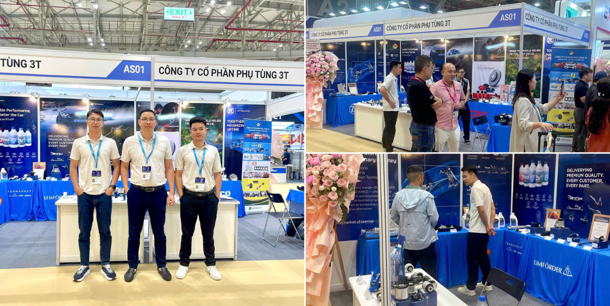 Phụ Tùng 3T Tham Gia Automechanika HCMC 2026 - Gian hàng AS01