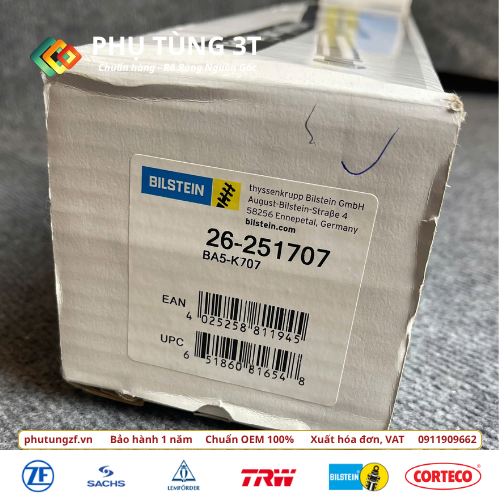 Giảm xóc sau RH C300 W205