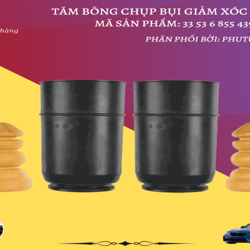 Tăm bông chụp bụi giảm xóc sau F30, 33536791515