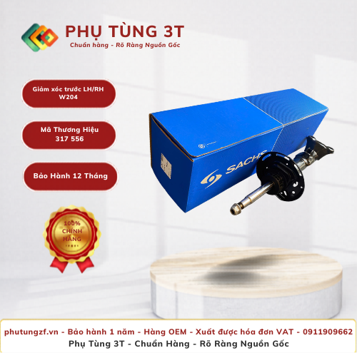 Giảm xóc trước LH/RH W204 317 556