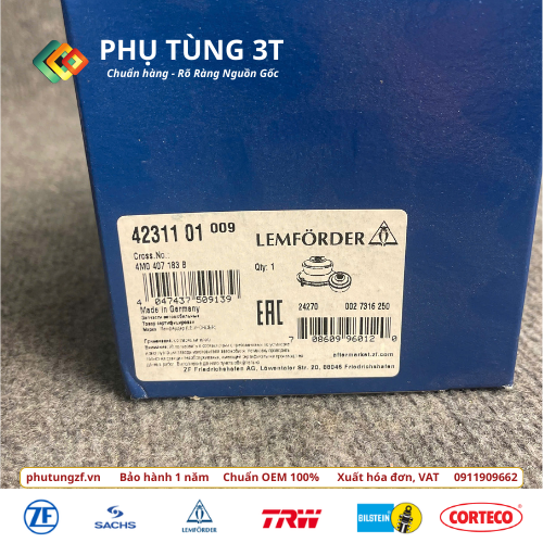 Bạc Càng I Cong S8 A8(4N) Q7(4M) – Mã 42311 01