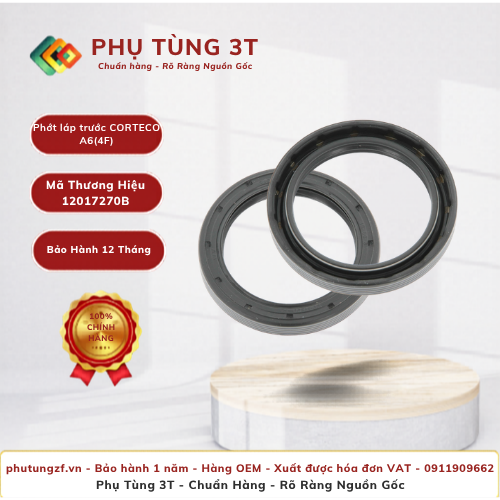 Phớt láp trước CORTECO A6(4F) 12017270B
