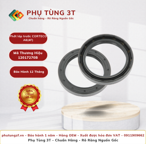 Phớt láp trước CORTECO A6(4F) 12017270B