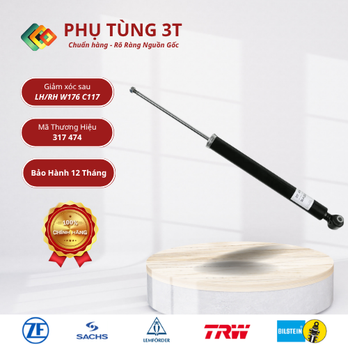 Giảm Xóc Sau LH/RH W176 C117 Mã Sachs 317 474