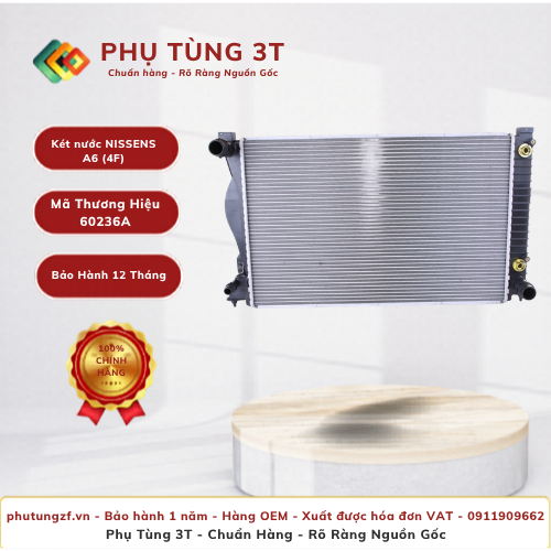 Két nước NISSENS 60236A A6 (4F)