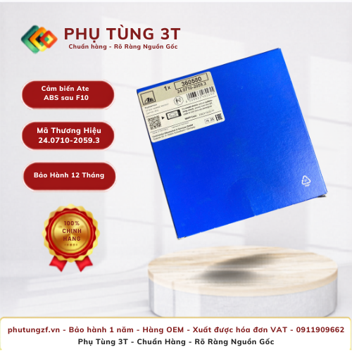 Cảm biến ABS sau F10 34526784901 ATE 24.0710-2059.3