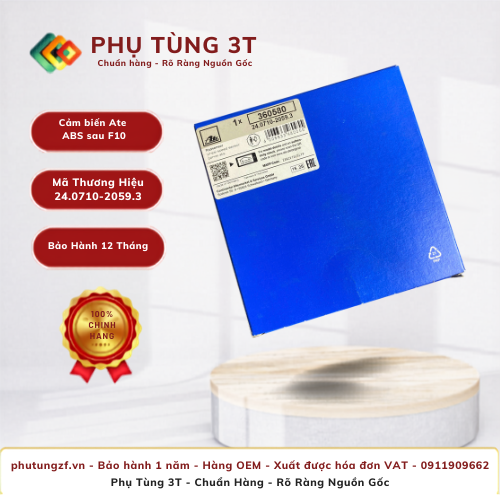 Cảm biến ABS sau F10 34526784901 ATE 24.0710-2059.3