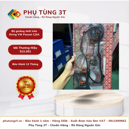 Bộ gioăng thớt trên Elring 313.201 VW Passat CJSA