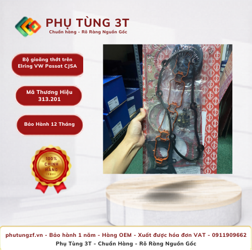 Bộ gioăng thớt trên Elring 313.201 VW Passat CJSA