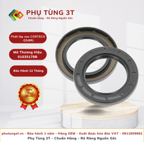 Phớt láp sau CORTECO 01035178B Q5(8R)