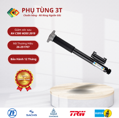 Giảm xóc sau RH C300 W205
