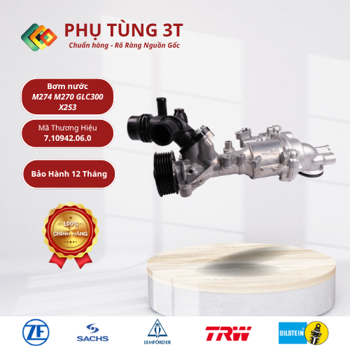 BƠM NƯỚC M274 M270 – MERCEDES GLC300 X253