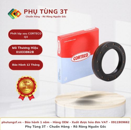 Phớt láp sau Corteco 01033862B Q3