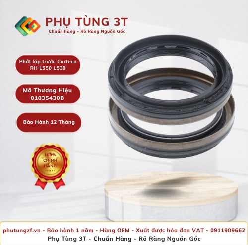 Phớt láp trước Corteco RH L550 L538