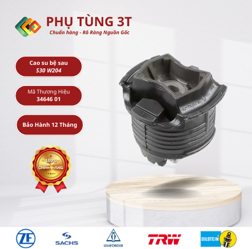 Cao su bệ sau S30 W204 – Mã 34646 01