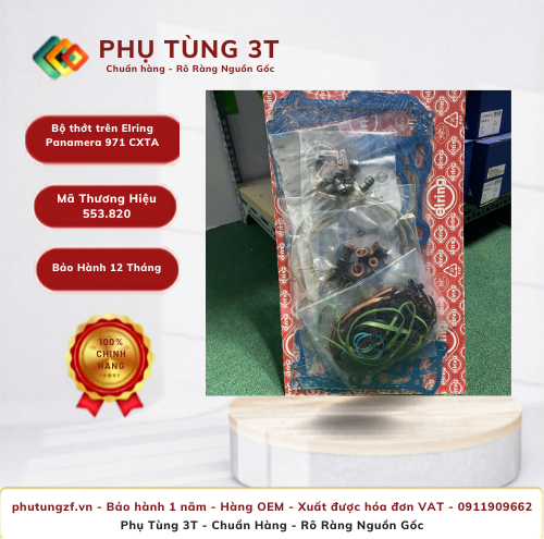 Bộ thớt trên Elring 553.820 Panamera 971 CXTA