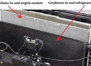 Phân biệt Két nước và Dàn nóng điều hòa ô tô | Phụ Tùng 3T