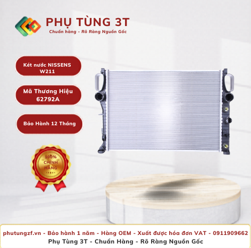 Két nước NISSENS 62792A W211