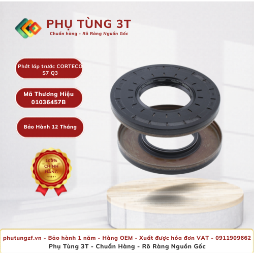 Phớt láp trước trái CORTECO 01036457B S7 Q3