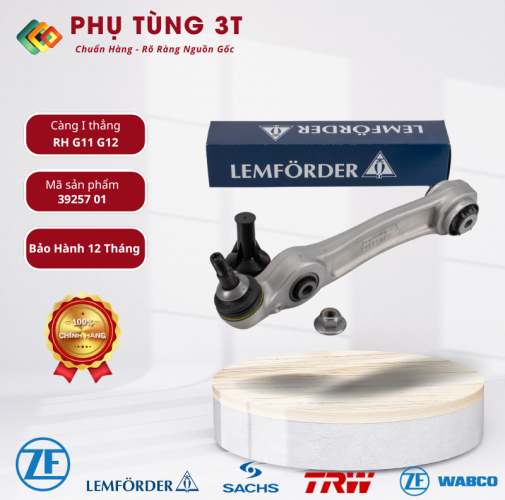 Càng I Thẳng RH G11/G12 – Mã 39257 01 | Thương Hiệu Lemförder Chính Hãng