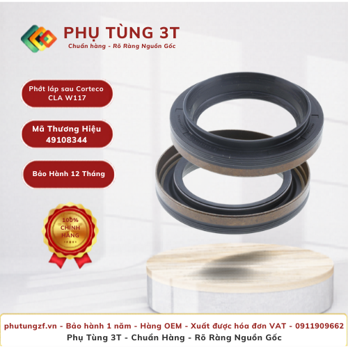Phớt láp sau Corteco 49108344 CLA W117