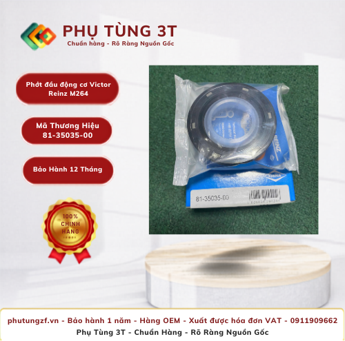 Phớt đầu động cơ Victor Reinz 81-35035-00 A 166 997 02 46 | Phụ Tùng 3T