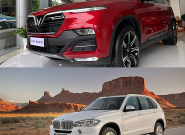 So sánh khung gầm Vinfast Lux SA và BMW X5