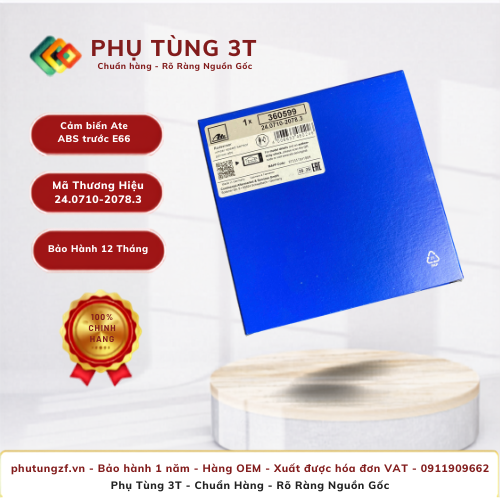 Cảm biến ABS trước E66 ATE 24.0710-2078.3 / 34526771708
