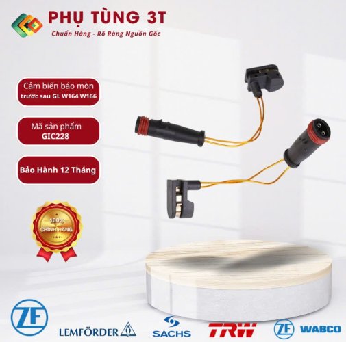 Cảm biến báo mòn trước sau GL W164 W166 GIC228