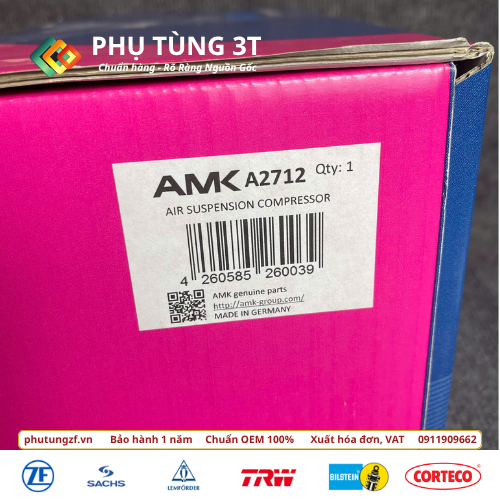 Bơm Hơi Nâng Gầm W222